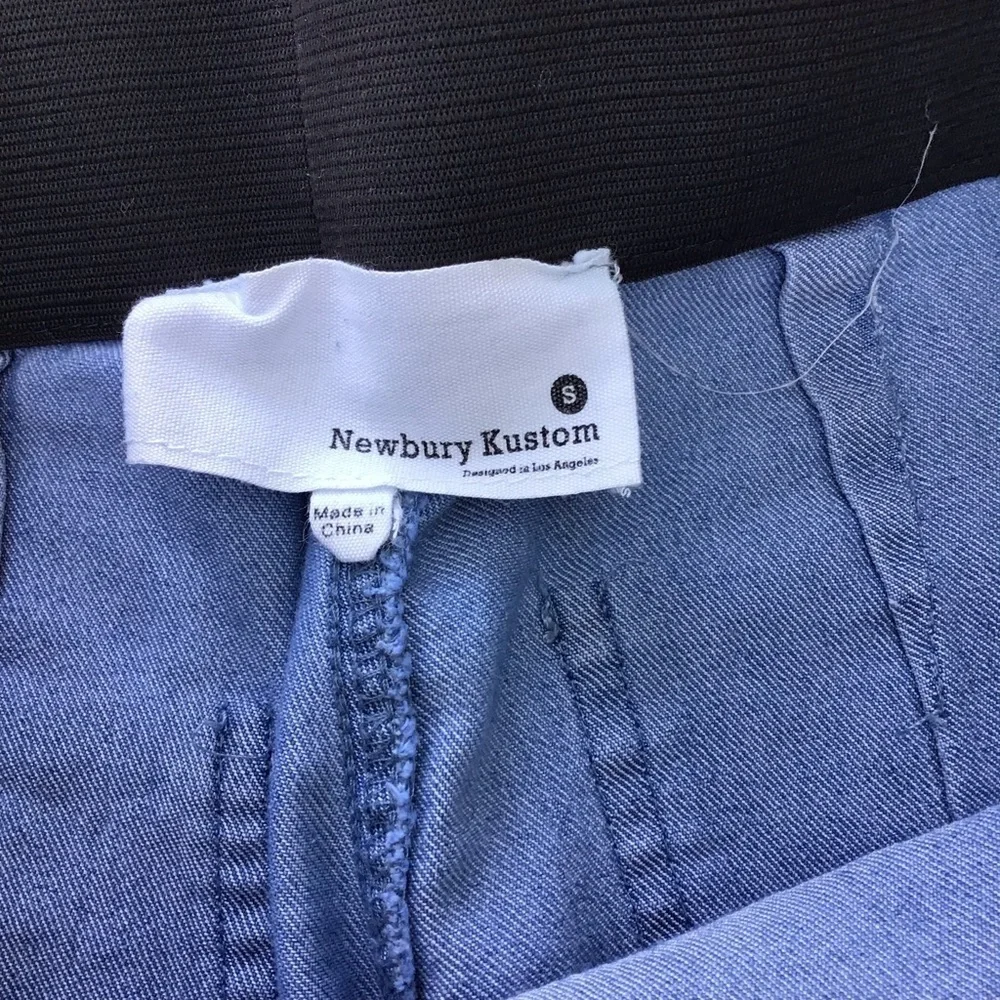 Newbury Kustom Pull-Up Denim Flare Jeans - Picture 6 of 16